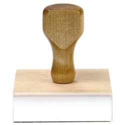 1 1/2" Height Rubber Hand Stamps